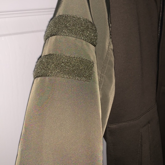 NWT H&M Army Green Bomber Jacket - Picture 9 of 12